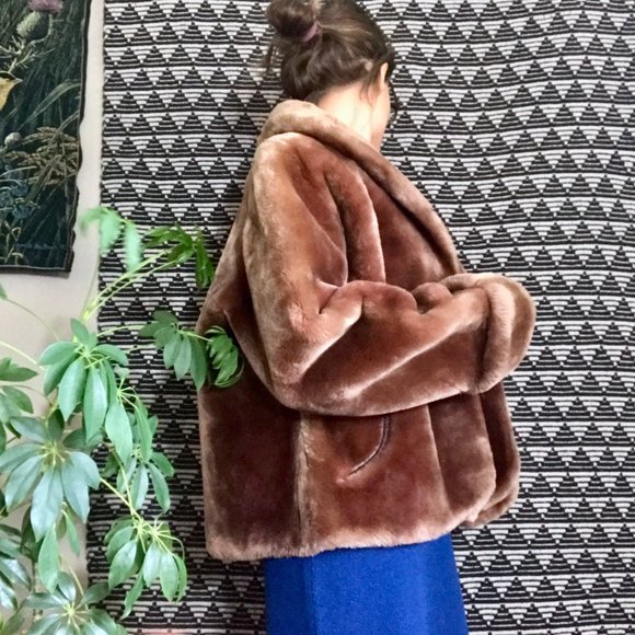 Nashville designer vtg Fur teddy coat - Picture 2 of 16